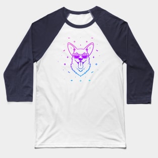 Cool Corgi (version I) Baseball T-Shirt